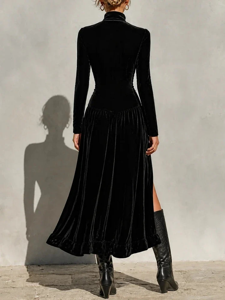 Aveline Button Front Maxi Dress