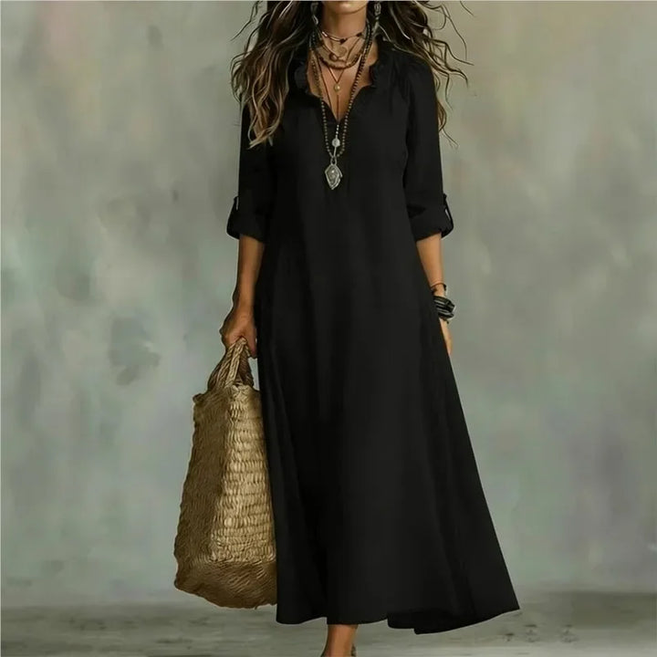 Lavinia Floral Print Long Sundress