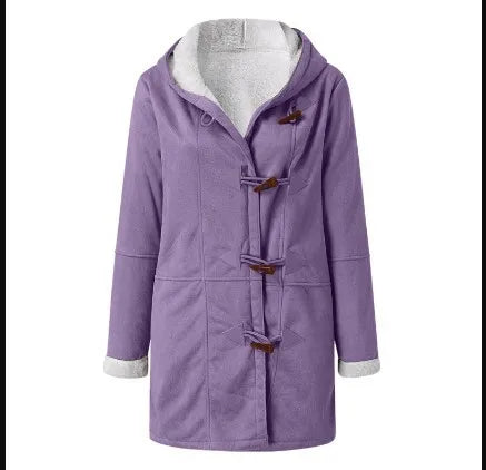 Wynter Toggle Duffle Shearling Coat