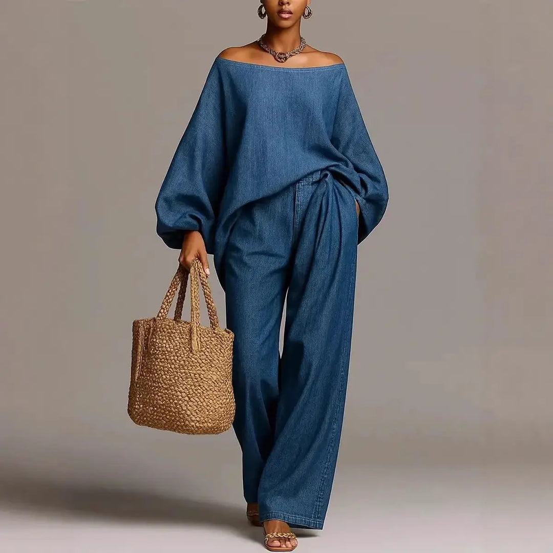 Oriane Off Shoulder Matching Set
