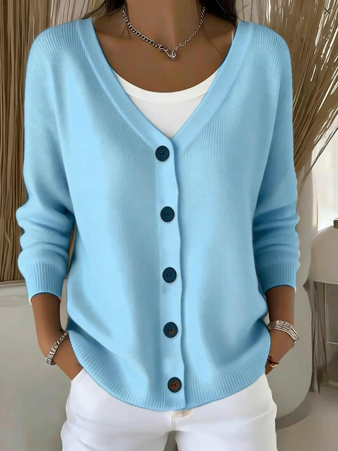 Isolette Button Front Cardigan