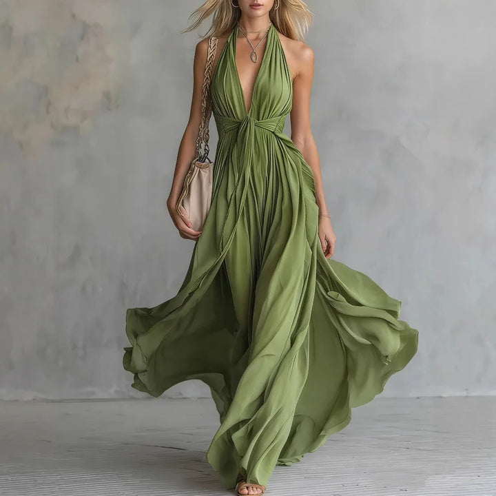 Rosana Flowy Evening Dress