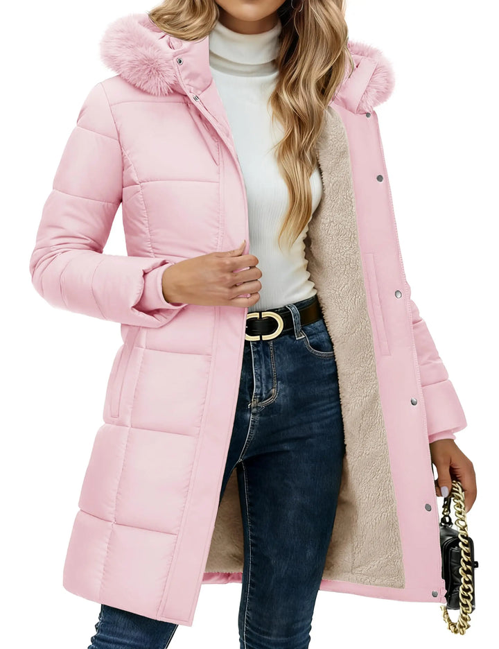 Federica Sherpa Lined Detachable Parka