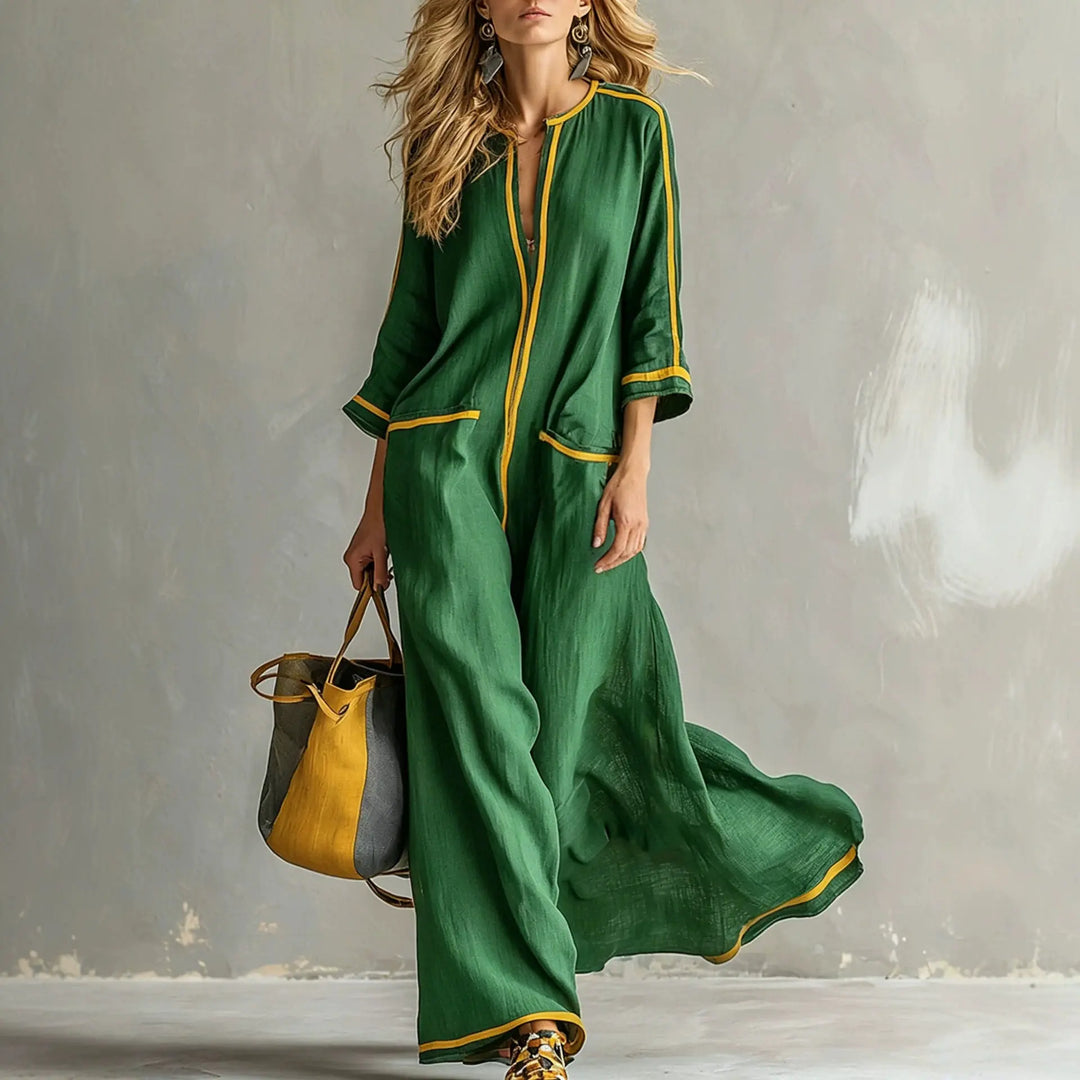 Kayla Casual Flowy Maxi Dress