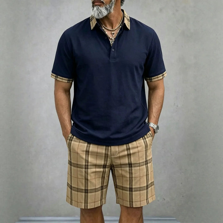 Nolan Relaxed Summer Polo Set