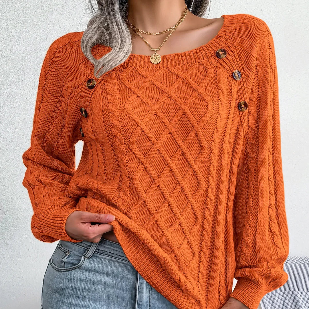 Talia Square Neck Sweater