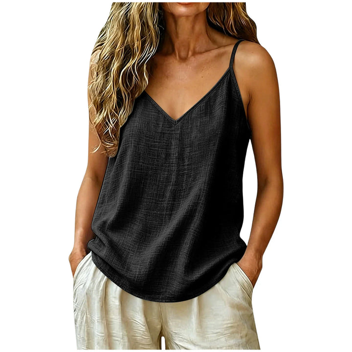 Maisie Cotton Linen Camisole