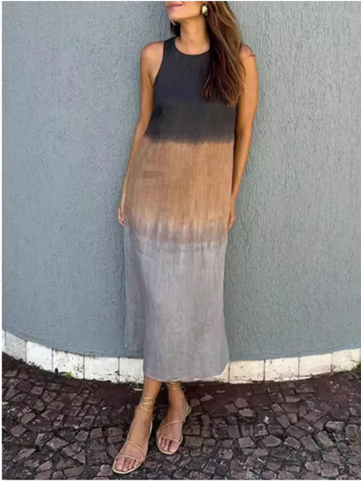 Romina Gradient Relaxed Midi Dress