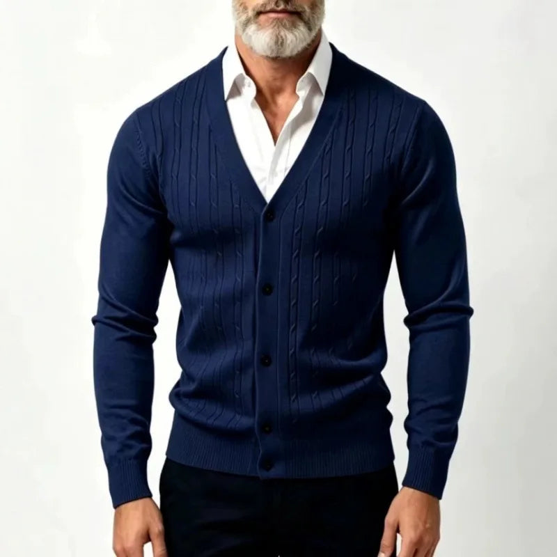 Desmond Cable Knit Cardigan