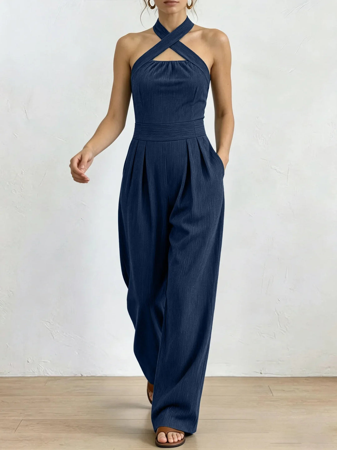 Verena Halter Wide Leg Jumpsuit