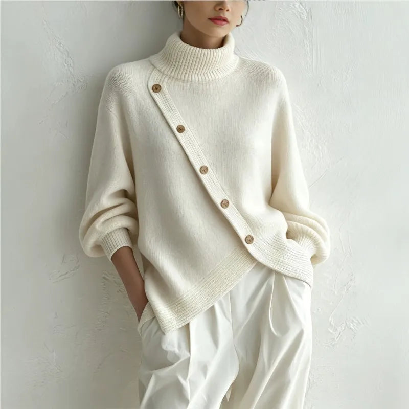 Hannah Wrap Front Sweater