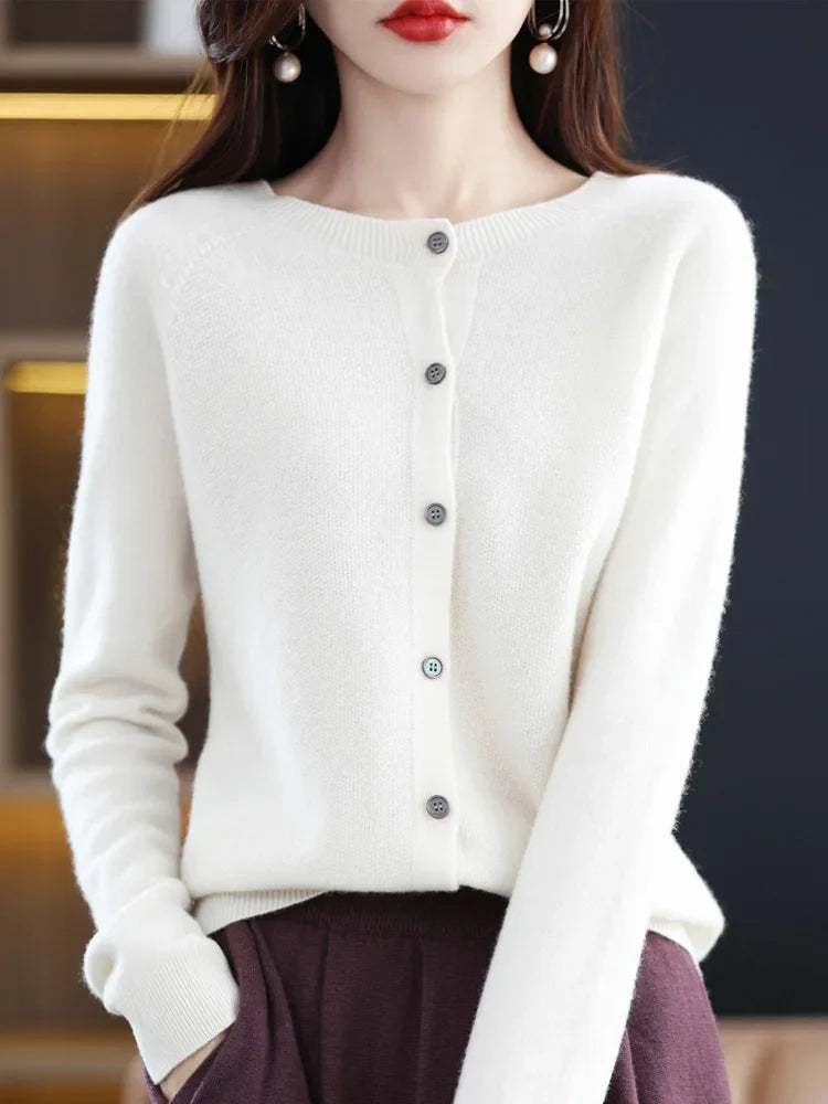 Desiree Button Front Cardigan