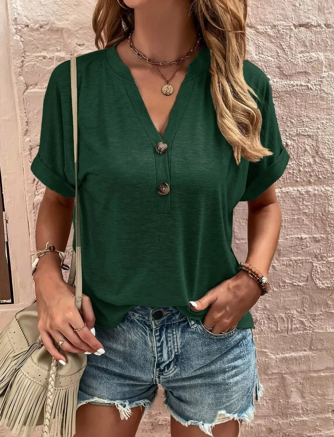 Whitney Relaxed Loose Fit Blouse