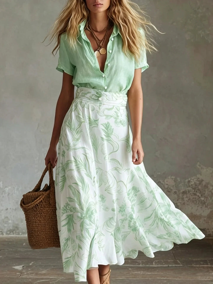 Patrizia Summer Linen Matching Set