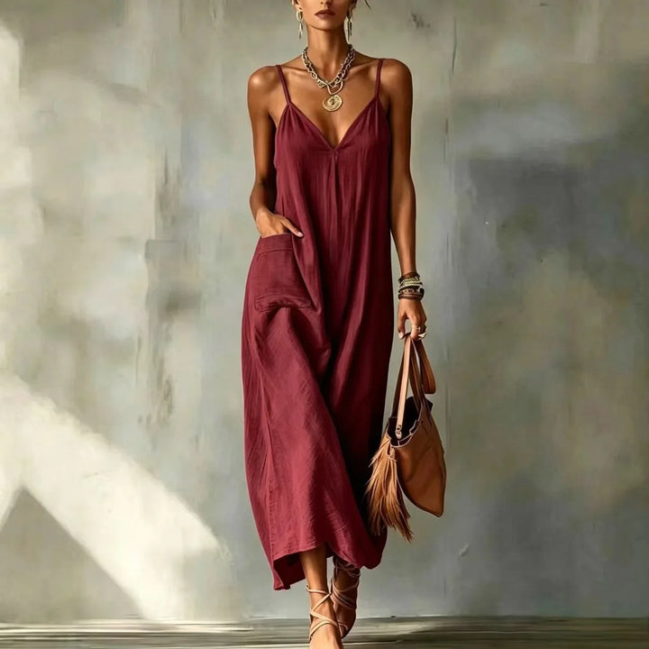 Juliette Spaghetti Strap Maxi Dress