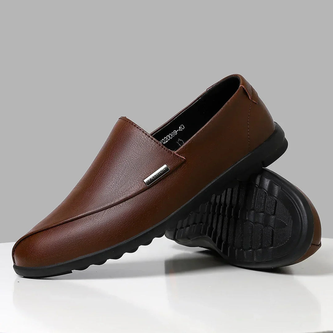 Corey Premium Leather Loafers