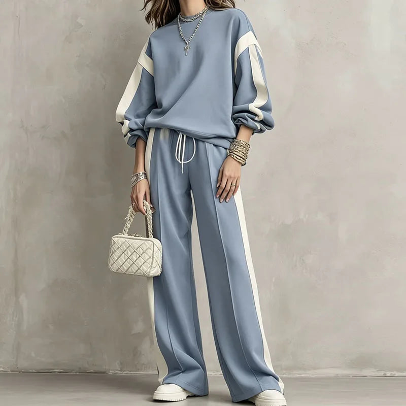 Sabeline Color Block Two Piece Set