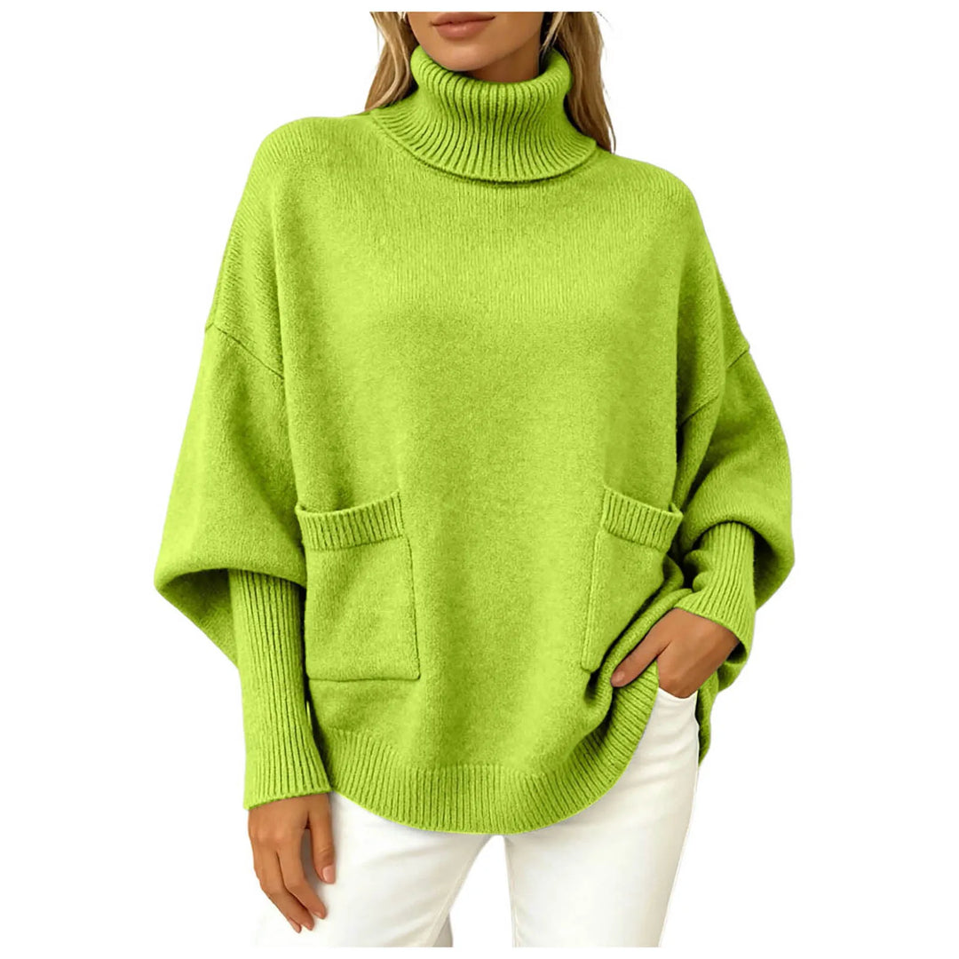 Freya Batwing Turtleneck Sweater