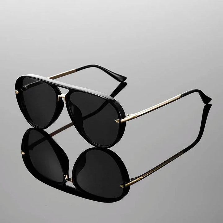 Ladnon Retro Aviator Sunglasses