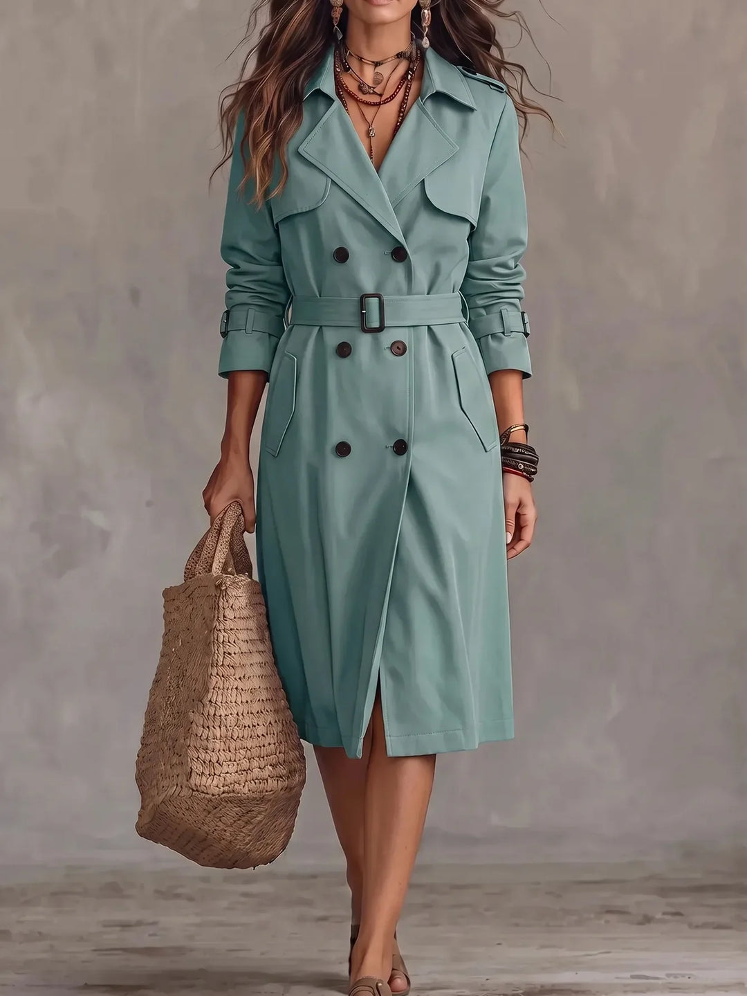 Verity Double Breasted Trench