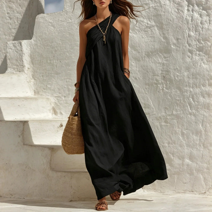 Georgia One Shoulder Maxi Dress