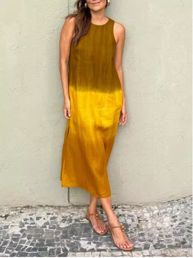 Romina Gradient Relaxed Midi Dress