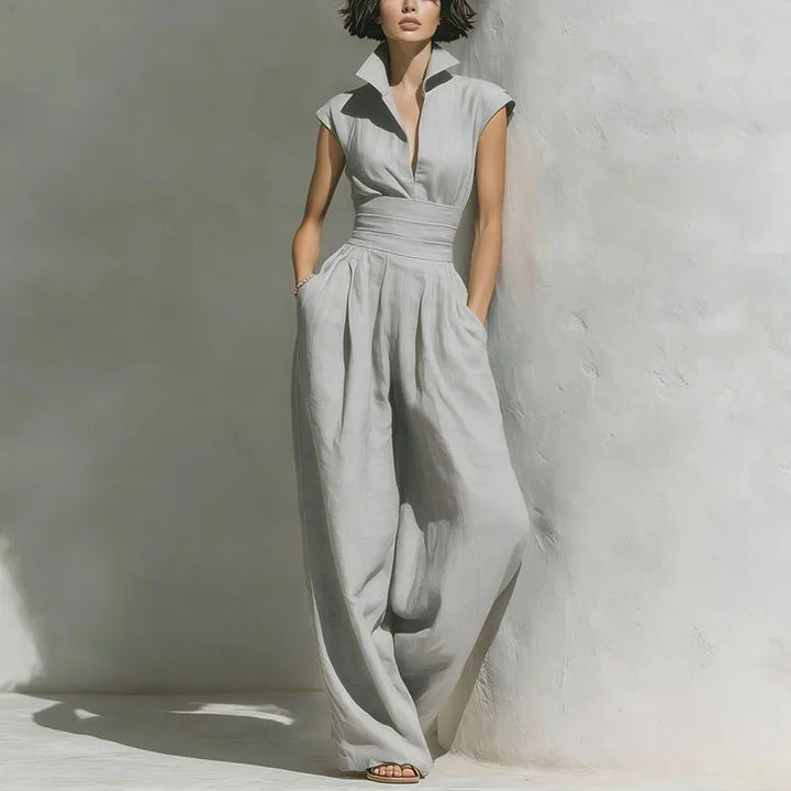 Davelle Comfortable Wide Leg Jumpsuit