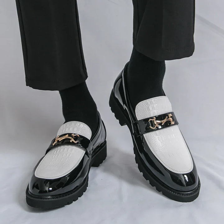 Arthur Patent Chain Loafers