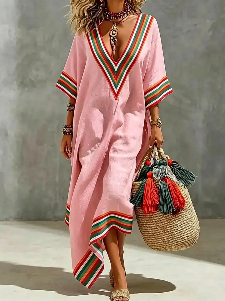 Saskia Boho Relaxed Maxi Dress
