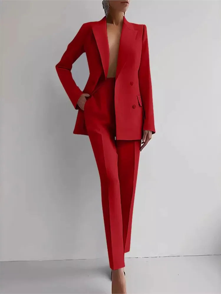Alayah Slim Fit Office Co-Ord Set