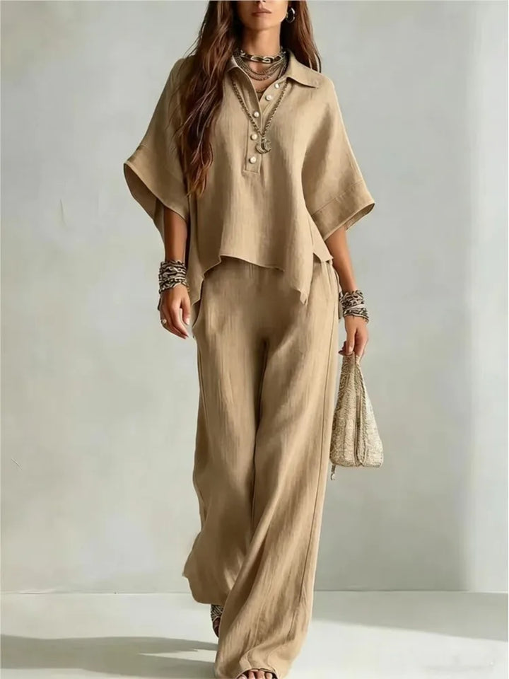 Oriana Summer Wide Leg Set