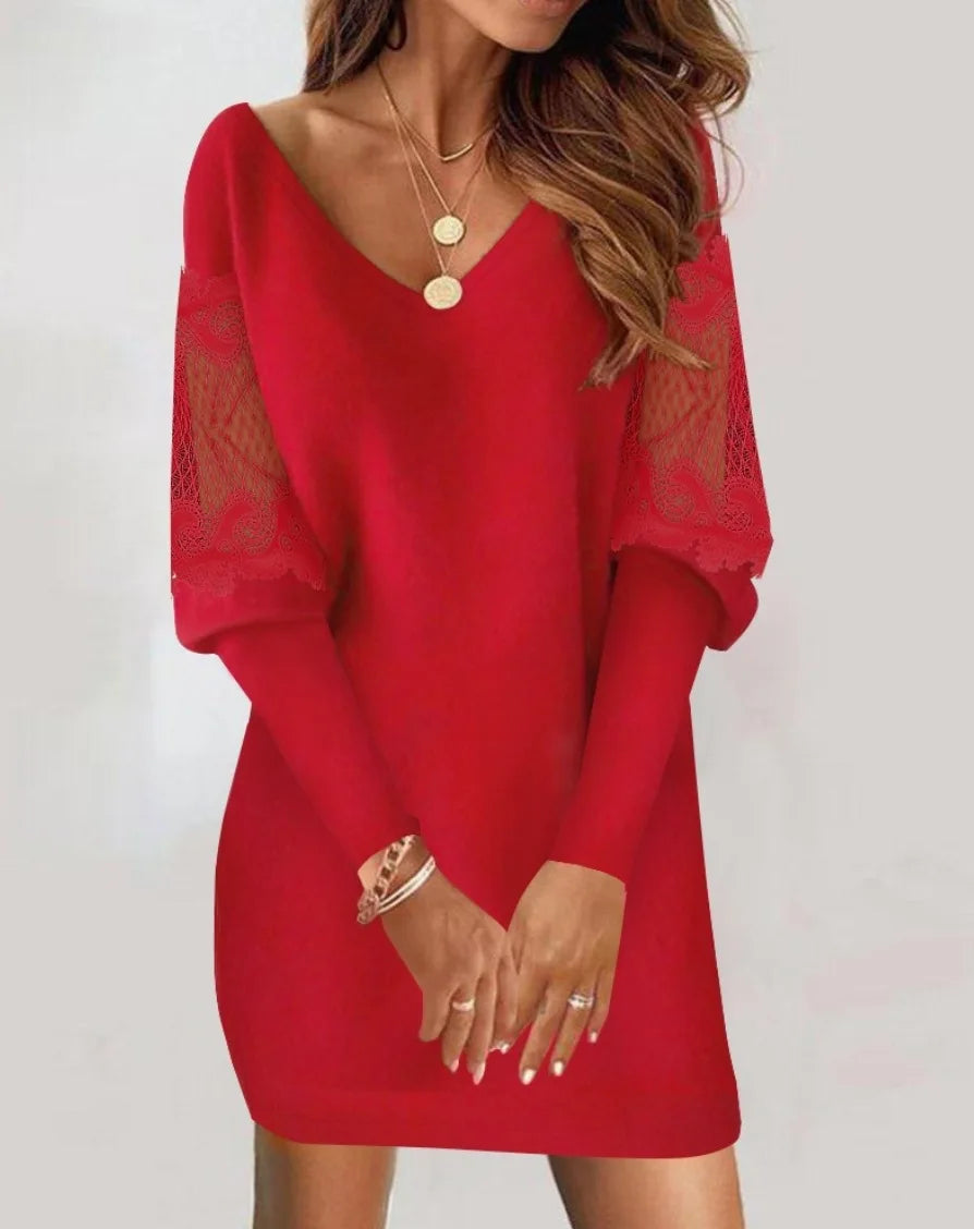 Lorena Floral Sleeve Mini Dress