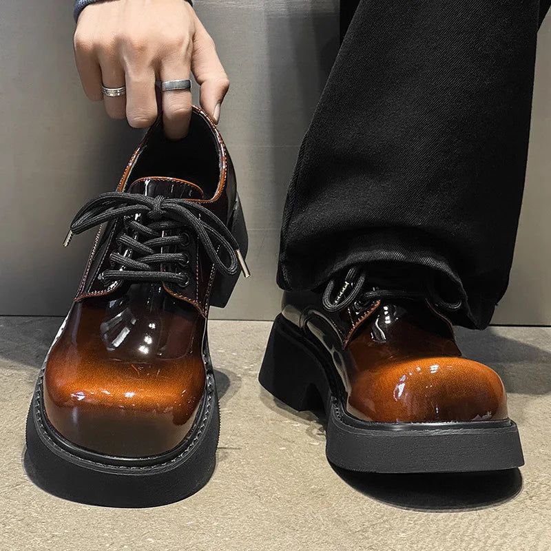 Wesley Chunky Sole Derby Shoes