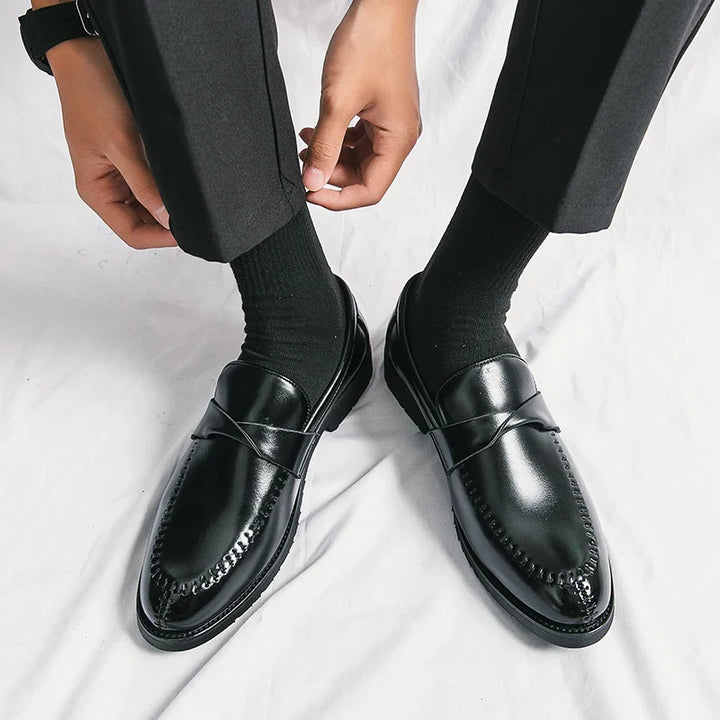 Ryan Leather Dress Loafers