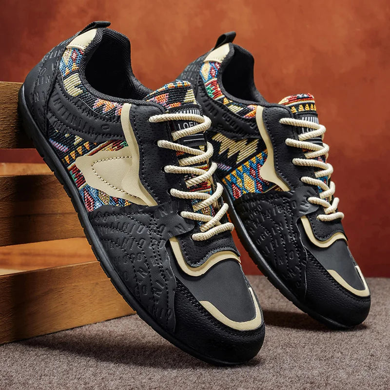 Kade Canvas Lace Up Sneakers