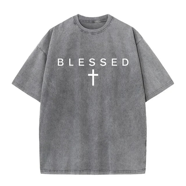 Dawson Blessed Faith Graphic Cotton T Shirt