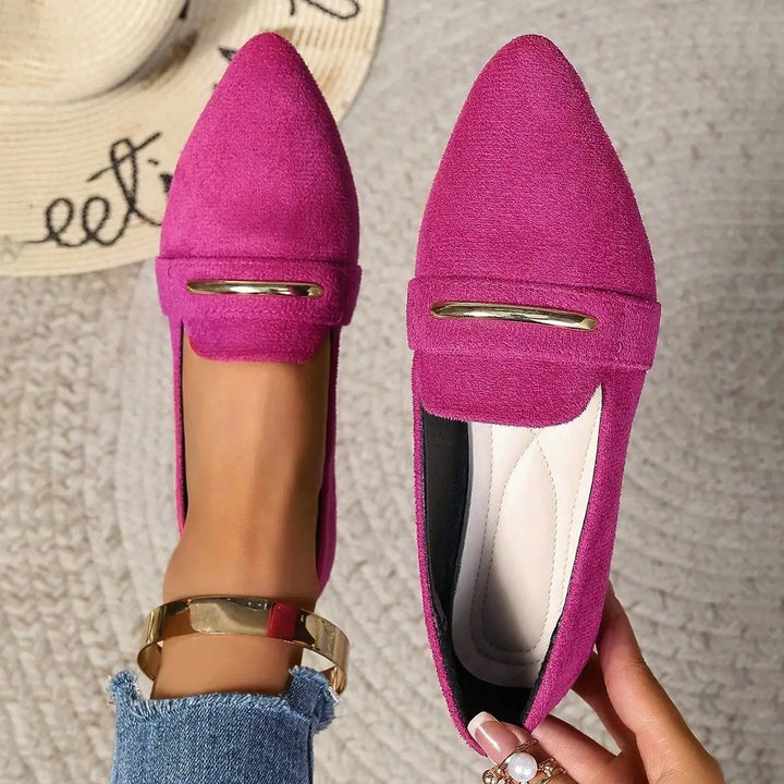 Aleigha Orthopedic Pointed Loafers
