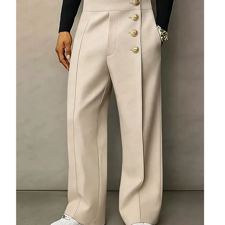 Torian Button Front Trousers