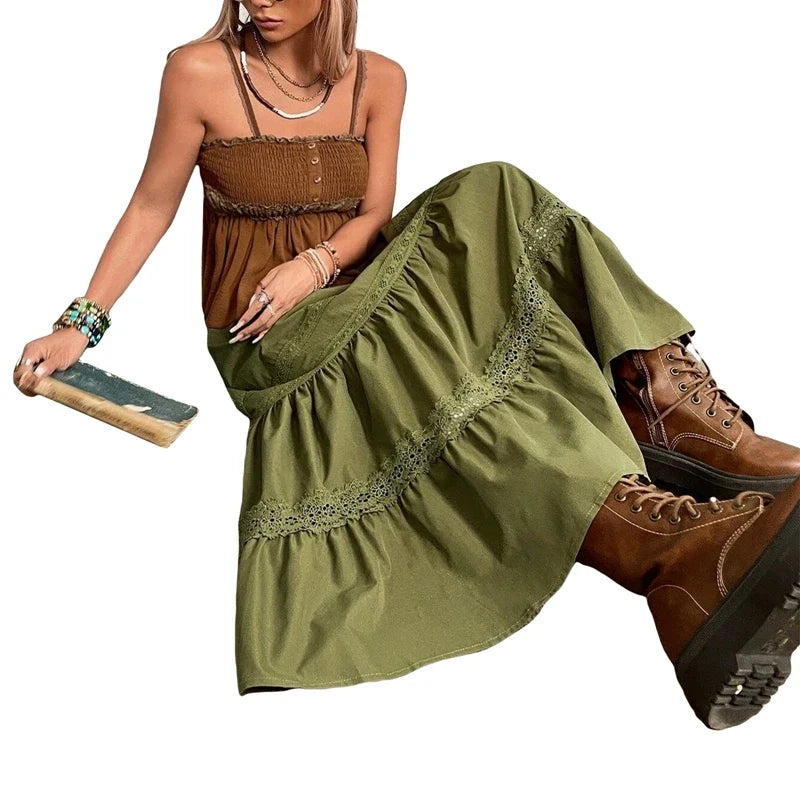 Trinity Tiered Bohemian Skirt