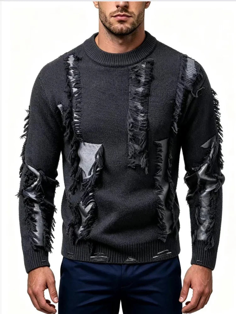 Darian Fringe Detail Sweater