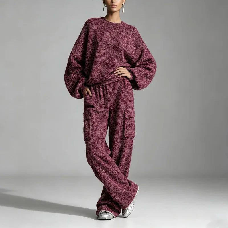 Verena Cargo Knit Set