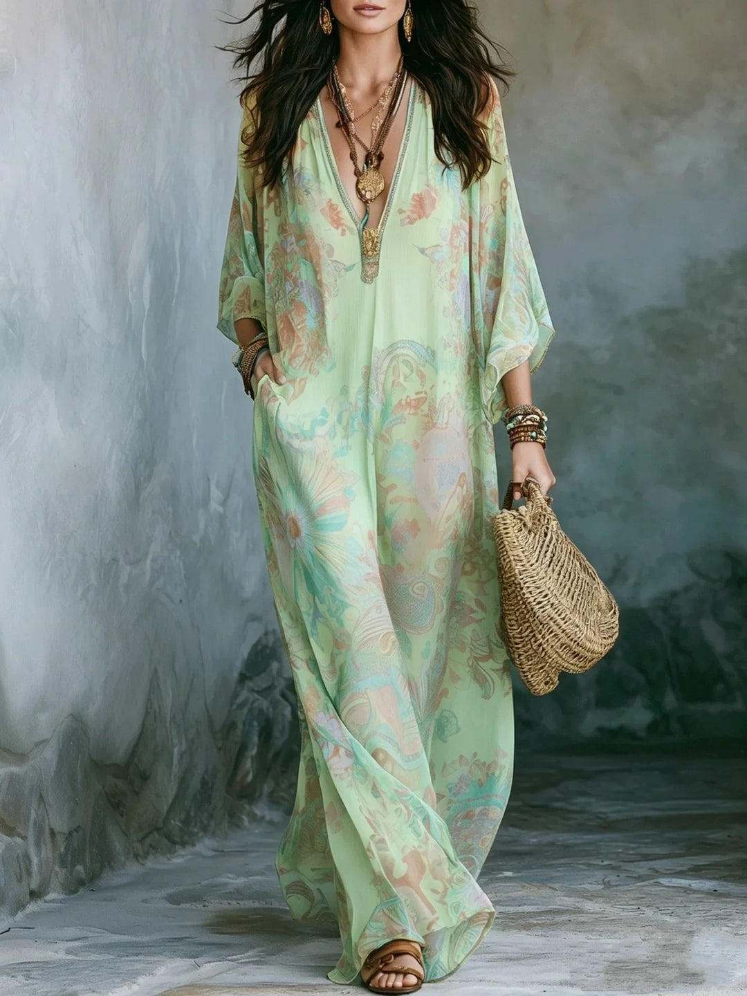 Candice Bohemian Maxi Dress