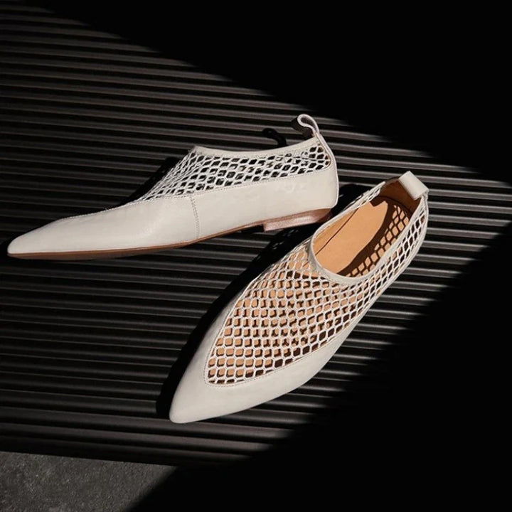 Kayla Pointed Toe Mesh Flats