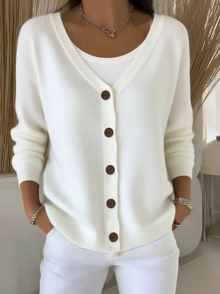Isolette Button Front Cardigan