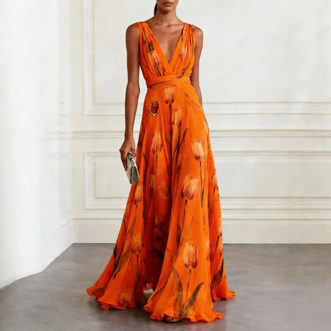 Cornelia Tulip Wedding Guest Dress