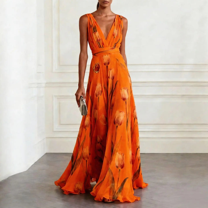 Cornelia Tulip Wedding Guest Dress