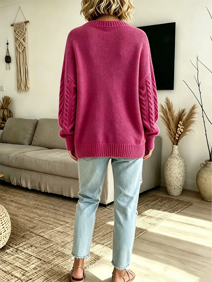 Wilma Cable Knit Cardigan
