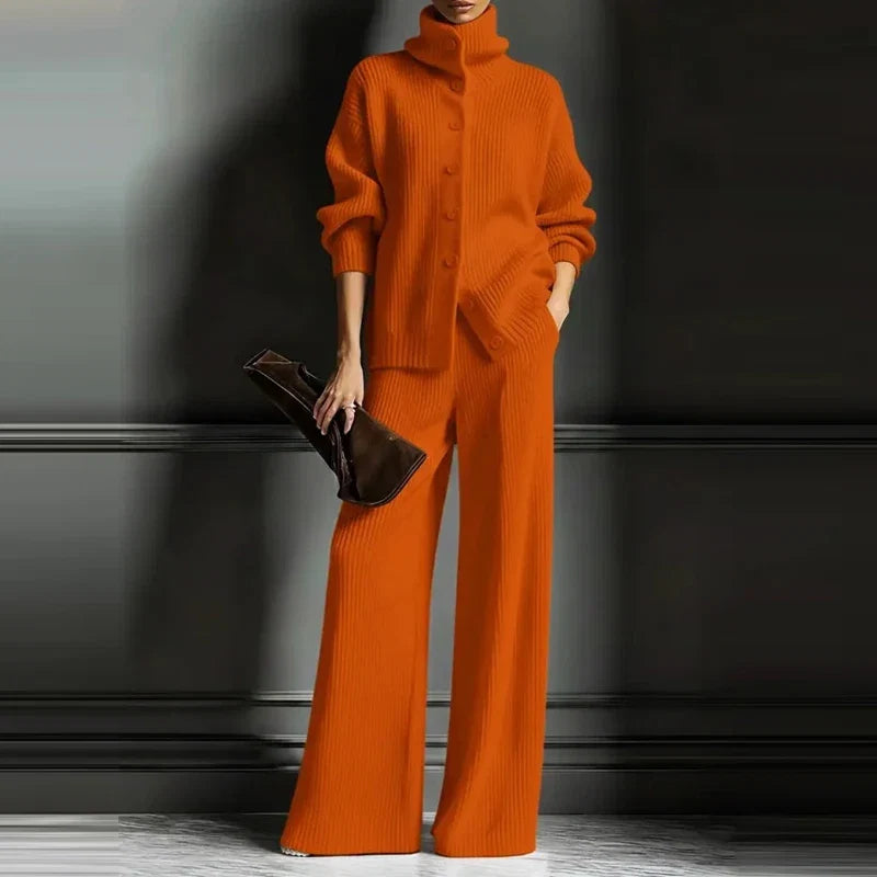 Mia Classic Ribbed Matching Set