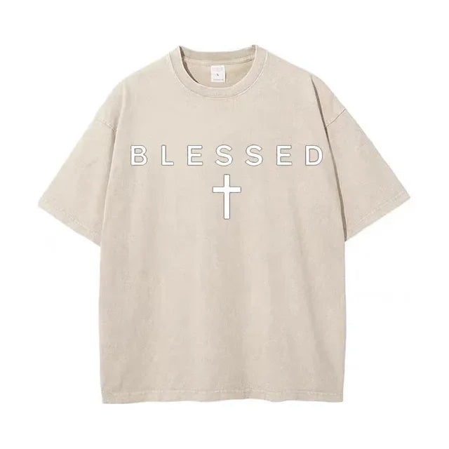 Dawson Blessed Faith Graphic Cotton T Shirt