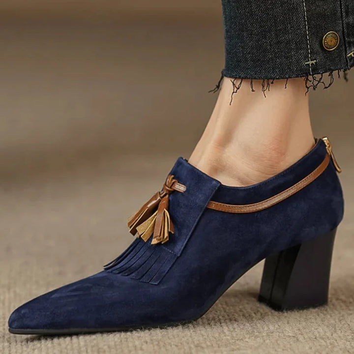 Amabel Fringe Tassel Pumps